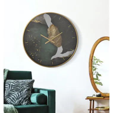 ZEGAR NA ŚCIANĘ ART Ø 80X6,5 cm